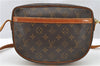 Authentic Louis Vuitton Monogram Jeune Fille MM M51226 Shoulder Cross Bag 1094G
