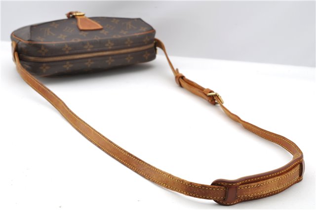 Authentic Louis Vuitton Monogram Jeune Fille MM M51226 Shoulder Cross Bag 1094G