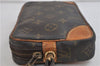 Auth Louis Vuitton Monogram Marly Dragonne PM Clutch Hand Bag M51827 LV 1095D