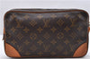 Auth Louis Vuitton Monogram Marly Dragonne GM Clutch Hand Bag M51825 LV 1096D