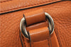 Auth GUCCI SOHO Tassel 2Way Shoulder Hand Bag GG Leather 308362 Orange 1098D