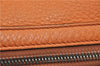 Auth GUCCI SOHO Tassel 2Way Shoulder Hand Bag GG Leather 308362 Orange 1098D