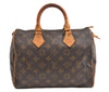 Authentic Louis Vuitton Monogram Speedy 25 Boston Hand Bag M41528 Junk 1098G