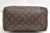 Authentic Louis Vuitton Monogram Speedy 25 Boston Hand Bag M41528 Junk 1098G