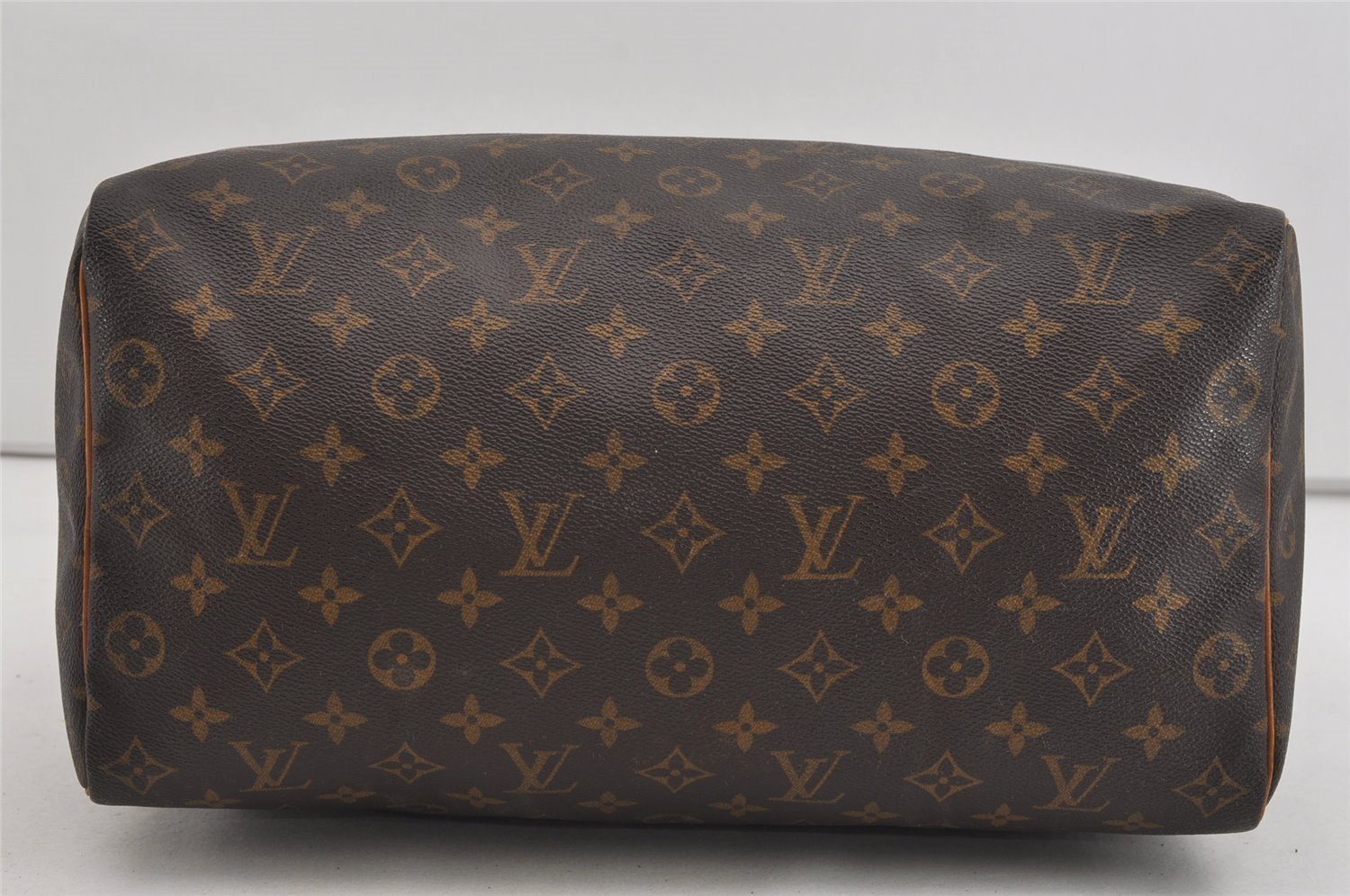 Authentic Louis Vuitton Monogram Speedy 35 Hand Boston Bag M41524 LV 1098I