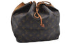 Authentic Louis Vuitton Monogram Petit Noe Shoulder Bag M42226 LV 1100E