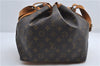 Authentic Louis Vuitton Monogram Petit Noe Shoulder Bag M42226 LV 1100E