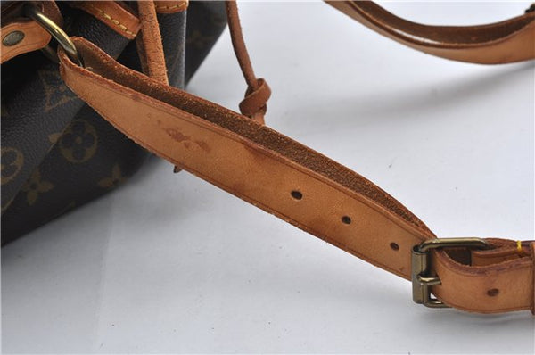 Authentic Louis Vuitton Monogram Petit Noe Shoulder Bag M42226 LV 1100E