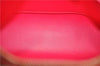 Authentic Louis Vuitton Vernis Trousse Cosmetic Pouch Red Pink M93647 LV 1101D