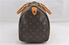 Authentic Louis Vuitton Monogram Speedy 30 Hand Boston Bag M41526 LV 1101G