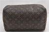 Authentic Louis Vuitton Monogram Speedy 30 Hand Boston Bag M41526 LV 1101G