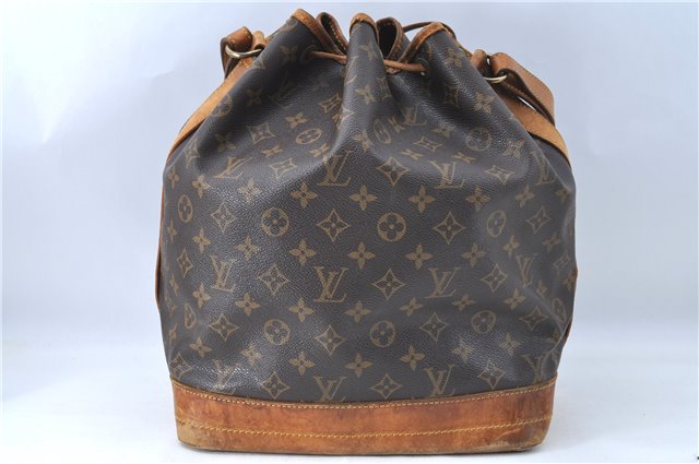 Authentic Louis Vuitton Monogram Noe Shoulder Bag M42224 LV 1102B