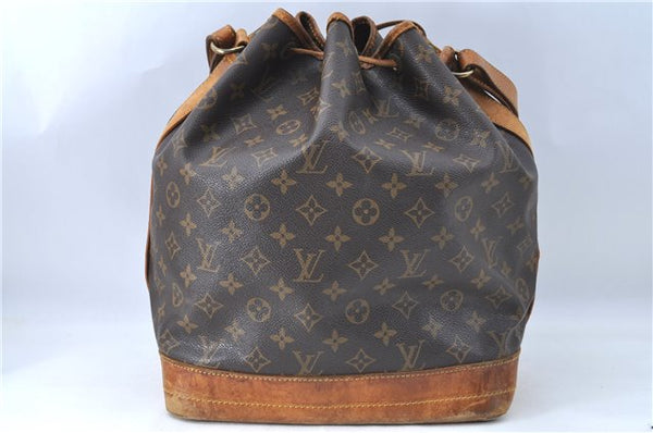 Authentic Louis Vuitton Monogram Noe Shoulder Bag M42224 LV 1102B