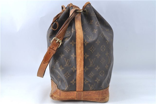 Authentic Louis Vuitton Monogram Noe Shoulder Bag M42224 LV 1102B