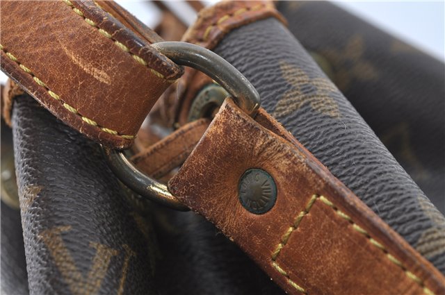 Authentic Louis Vuitton Monogram Noe Shoulder Bag M42224 LV 1102B