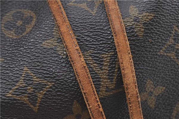 Authentic Louis Vuitton Monogram Noe Shoulder Bag M42224 LV 1102B