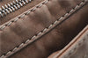 Authentic CHANEL Calf Skin CC Logo Chain Shoulder Bag Purse Beige 1102D