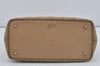 Authentic Christian Dior Panarea Cannage Tote Bag PVC Leather Beige 1103I