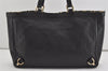 Authentic GUCCI Guccissima Abbey Shoulder Tote Bag GG Leather 141472 Black 1104I