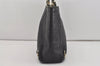 Authentic GUCCI Guccissima Abbey Shoulder Tote Bag GG Leather 141472 Black 1104I