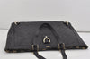 Authentic GUCCI Guccissima Abbey Shoulder Tote Bag GG Leather 141472 Black 1104I
