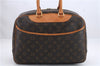 Authentic Louis Vuitton Monogram Deauville Hand Bag M47270 LV 1106D