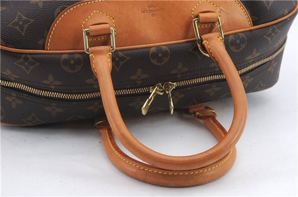 Authentic Louis Vuitton Monogram Deauville Hand Bag M47270 LV 1106D