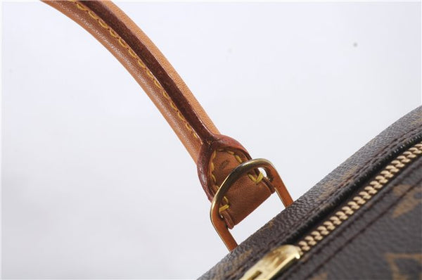 Authentic Louis Vuitton Monogram Deauville Hand Bag M47270 LV 1106D