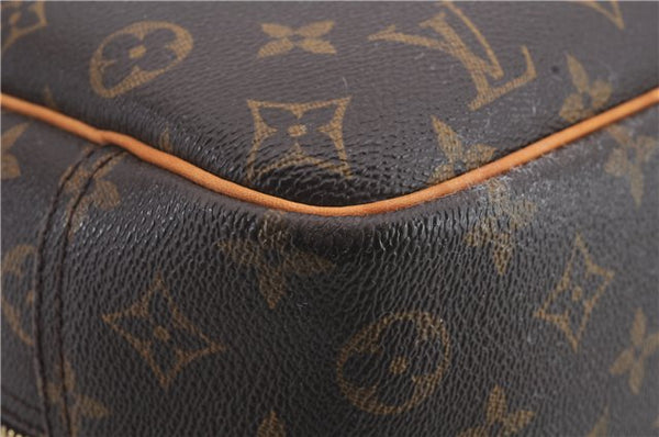 Authentic Louis Vuitton Monogram Deauville Hand Bag M47270 LV 1106D