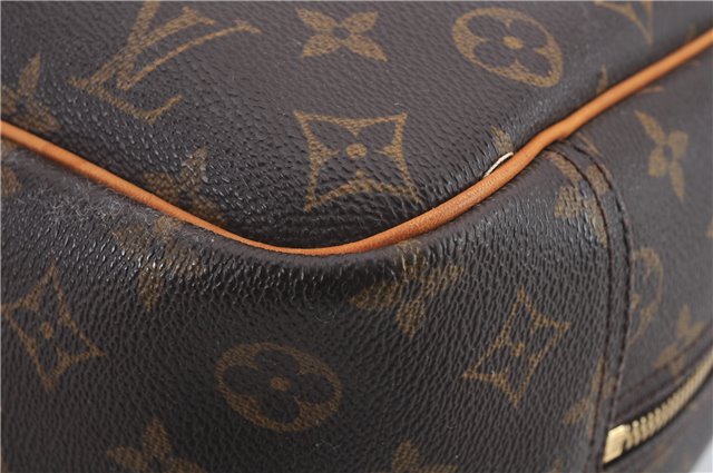 Authentic Louis Vuitton Monogram Deauville Hand Bag M47270 LV 1106D