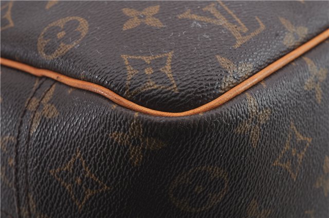 Authentic Louis Vuitton Monogram Deauville Hand Bag M47270 LV 1106D