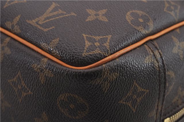 Authentic Louis Vuitton Monogram Deauville Hand Bag M47270 LV 1106D