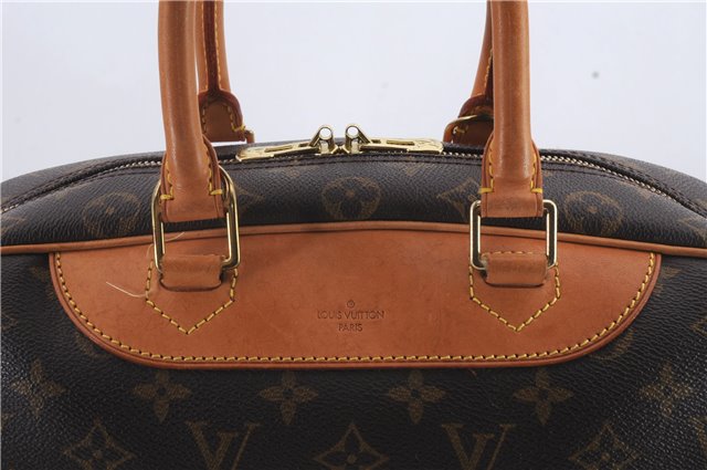 Authentic Louis Vuitton Monogram Deauville Hand Bag M47270 LV 1106D