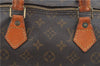 Authentic Louis Vuitton Monogram Speedy 35 Hand Boston Bag M41524 LV 1106G