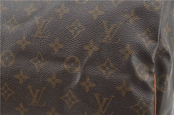 Authentic Louis Vuitton Monogram Speedy 35 Hand Boston Bag M41524 LV 1106G