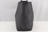 Authentic SAINT LAURENT Vintage Shoulder Tote Bag Leather GUE600281 Black 1106I