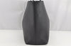 Authentic SAINT LAURENT Vintage Shoulder Tote Bag Leather GUE600281 Black 1106I