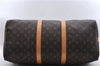 Auth Louis Vuitton Monogram Keepall Bandouliere 50 Boston Bag M41416 LV 1107D