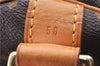 Auth Louis Vuitton Monogram Keepall Bandouliere 50 Boston Bag M41416 LV 1107D