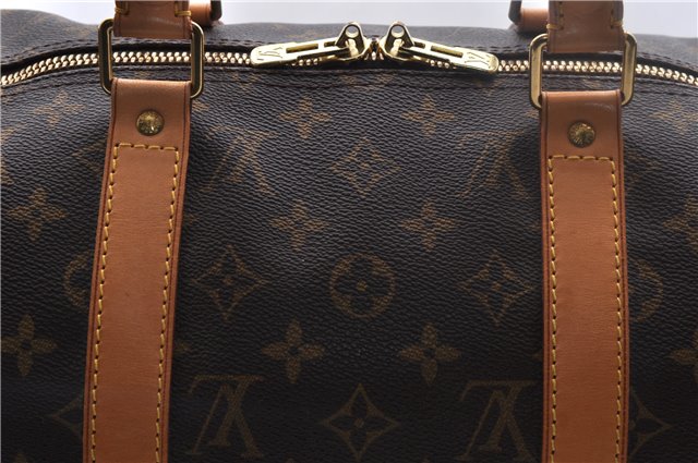 Auth Louis Vuitton Monogram Keepall Bandouliere 50 Boston Bag M41416 LV 1107D