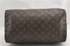 Authentic Louis Vuitton Monogram Speedy 35 Hand Boston Bag M41524 LV 1107G