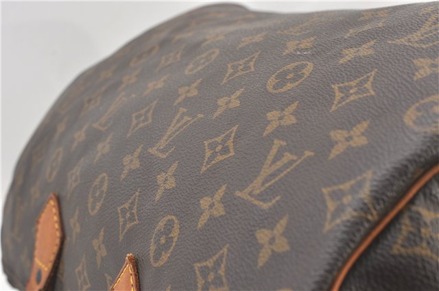 Authentic Louis Vuitton Monogram Speedy 35 Hand Boston Bag M41524 LV 1107G