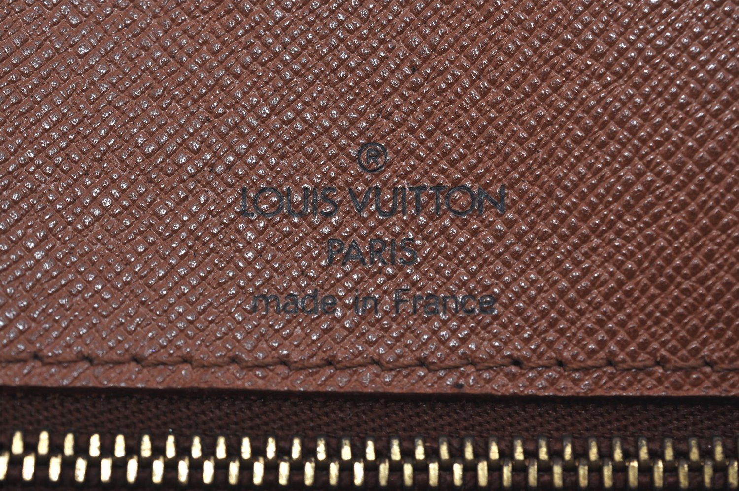 Authentic Louis Vuitton Monogram Porte Documents Voyage M53361 Briefcase 1107I