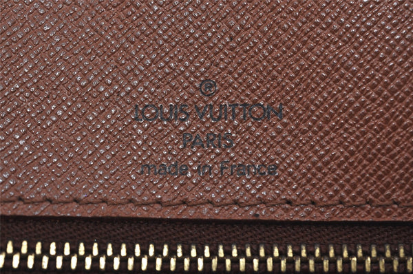 Authentic Louis Vuitton Monogram Porte Documents Voyage M53361 Briefcase 1107I