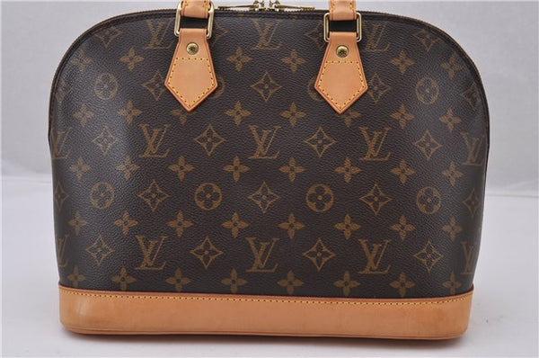 Authentic Louis Vuitton Monogram Alma Hand Bag Purse M51130 LV 1108F