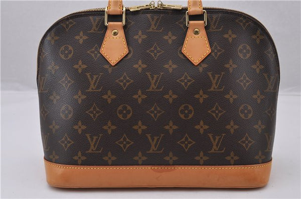 Authentic Louis Vuitton Monogram Alma Hand Bag Purse M51130 LV 1108F