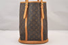 Authentic Louis Vuitton Monogram Bucket GM Shoulder Tote Bag M42236 Junk 1108I