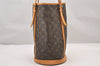 Authentic Louis Vuitton Monogram Bucket GM Shoulder Tote Bag M42236 Junk 1108I