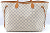 Authentic Louis Vuitton Damier Azur Neverfull GM N51108 Shoulder Tote Bag 1109D