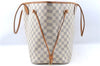 Authentic Louis Vuitton Damier Azur Neverfull GM N51108 Shoulder Tote Bag 1109D